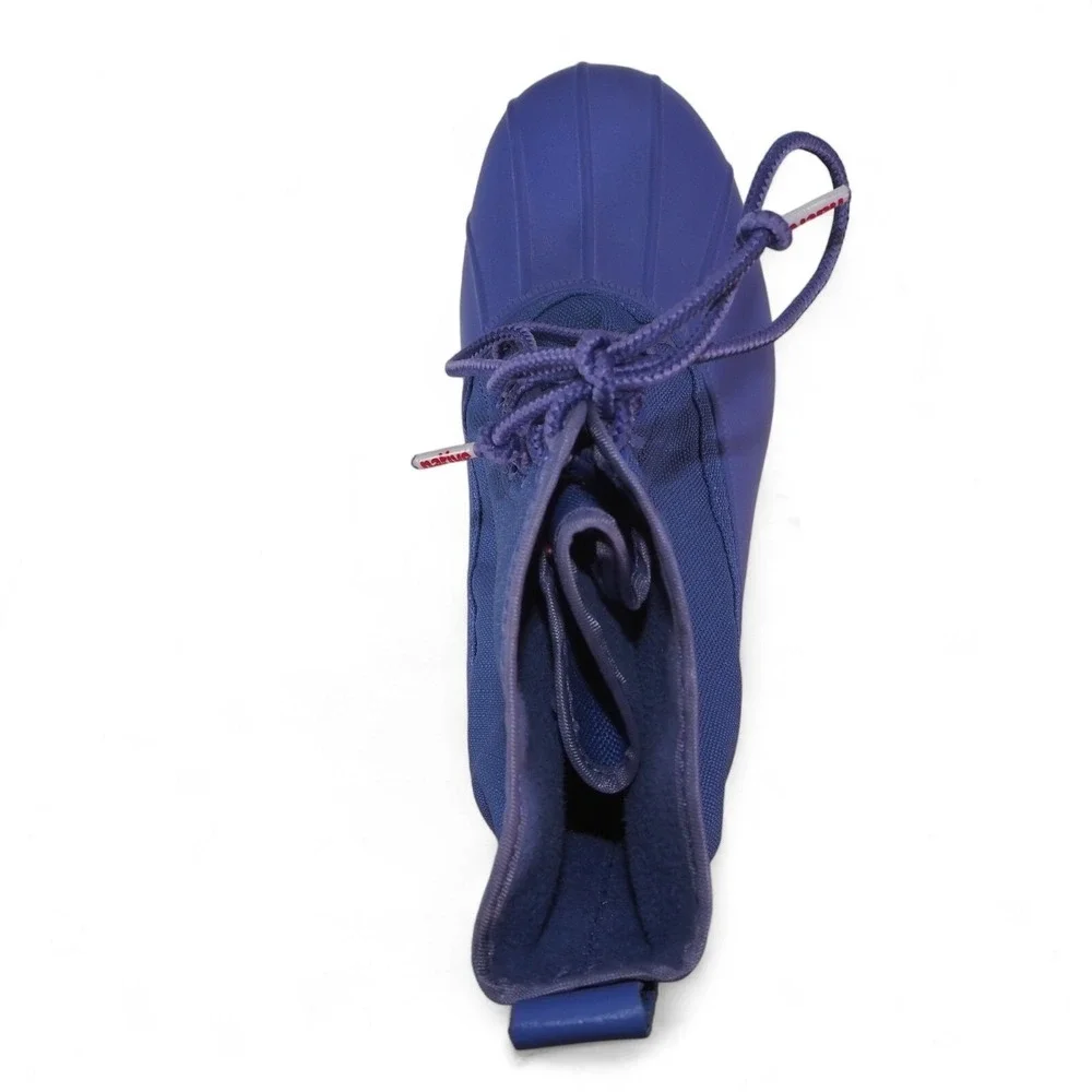Native The Jimmy Citylite Rain Ankle Duck‎ Boots Purple Women's 7